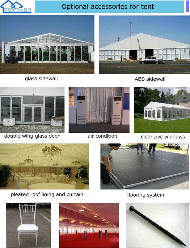 Aluminium marquee tent accessories