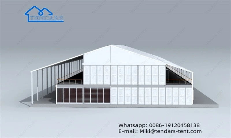 Key Advantages Of The 30×120m Double-Decker Tent Key Advantages Of The 30×120m Double-Decker Tent