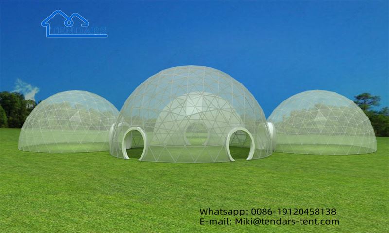 Ob chav Dome Geodesic Tsev pheebsuab