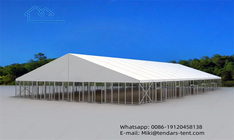ABS roof and glass walls tent ABS roof and glass walls tent