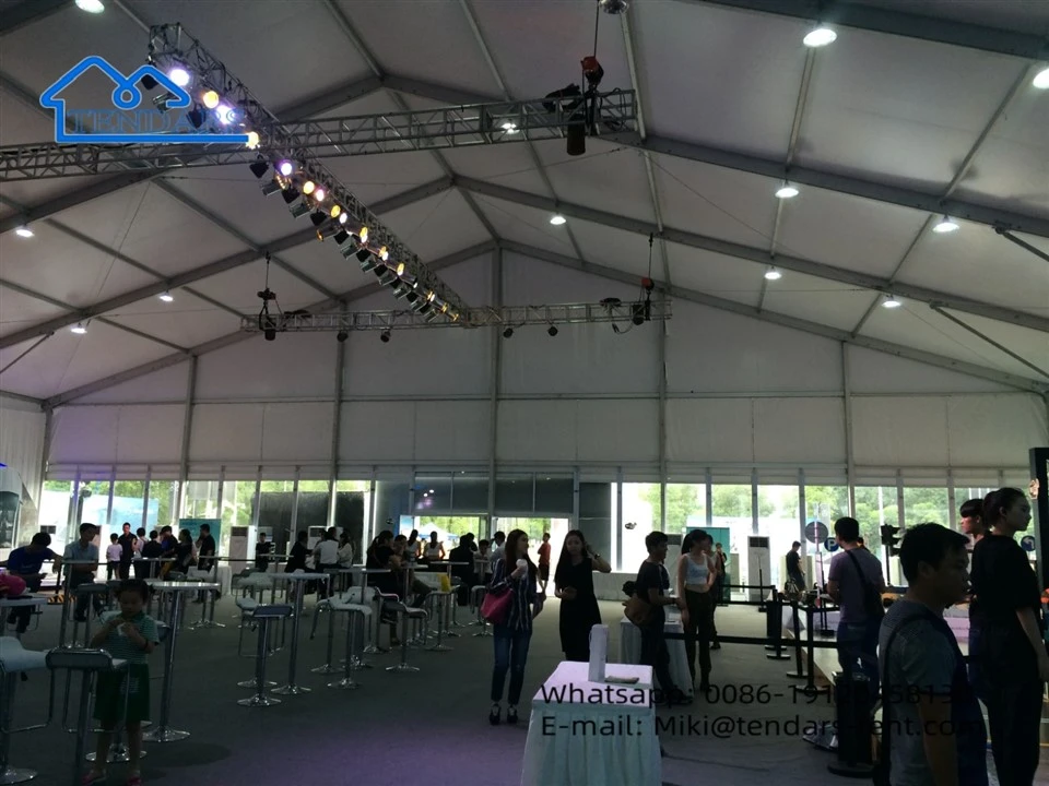 car exhibition tent