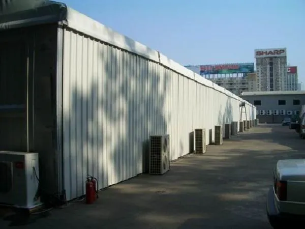 Industrial Storage Marquee Tent Optional Accessories For Different Workshop Using